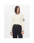 Tommy Hilfiger Bluză Lrg Smd Texture C-Nk Sweatshirt WW0WW40575 Écru Regular Fit - Pled.ro