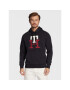 Tommy Hilfiger Bluză Lux Monogram MW0MW28187 Bleumarin Regular Fit - Pled.ro