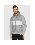 Tommy Hilfiger Bluză Mix Media Zip MW0MW22120 Gri Regular Fit - Pled.ro