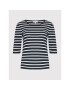 Tommy Hilfiger Bluză Modal Rib WW0WW33805 Bleumarin Slim Fit - Pled.ro