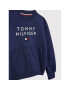 Tommy Hilfiger Bluză Pleated KG0KG06159 M Bleumarin Regular Fit - Pled.ro