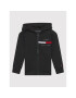 Tommy Hilfiger Bluză Rib Insert KB0KB06890 D Negru Regular Fit - Pled.ro