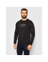 Tommy Hilfiger Bluză Stacked Flag Crewneck MW0MW18299 Negru Regular Fit - Pled.ro