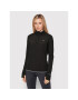 Tommy Hilfiger Bluză tehnică Brushed Midlayer S10S101128 Negru Regular Fit - Pled.ro