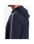 Tommy Hilfiger Bluză Textured Tape MW0MW30403 Bleumarin Regular Fit - Pled.ro