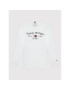 Tommy Hilfiger Bluză Th Artwork KS0KS00203 D Alb Regular Fit - Pled.ro