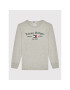 Tommy Hilfiger Bluză Th Artwork KS0KS00203 D Gri Regular Fit - Pled.ro