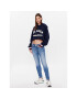 Tommy Hilfiger Bluză ThxSm WW0WW38984 Bleumarin Relaxed Fit - Pled.ro