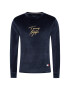 Tommy Hilfiger Bluză Track Ls Velour UM0UM01935 Bleumarin Regular Fit - Pled.ro