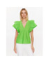 Tommy Hilfiger Bluză WW0WW38739 Verde Relaxed Fit - Pled.ro