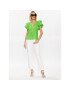 Tommy Hilfiger Bluză WW0WW38739 Verde Relaxed Fit - Pled.ro