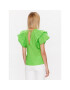 Tommy Hilfiger Bluză WW0WW38739 Verde Relaxed Fit - Pled.ro