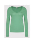 Tommy Hilfiger Bluză Classic WW0WW30489 Verde Regular Fit - Pled.ro