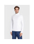 Tommy Hilfiger Bluză cu gât MW0MW28787 Alb Slim Fit - Pled.ro