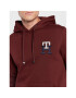 Tommy Hilfiger Bluză Essential Monogram MW0MW28677 Vișiniu Regular Fit - Pled.ro