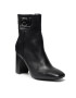 Tommy Hilfiger Botine Th Hardware Square Toe Heel Boot FW0FW05999 Negru - Pled.ro