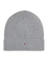 Tommy Hilfiger Căciulă Essential Flag Beanie AM0AM10337 Gri - Pled.ro