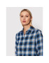 Tommy Hilfiger Cămașă Check Flannel WW0WW31395 Bleumarin Relaxed Fit - Pled.ro