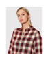 Tommy Hilfiger Cămașă Check Flannel WW0WW31395 Vișiniu Relaxed Fit - Pled.ro