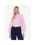 Tommy Hilfiger Cămașă Solid WW0WW37127 Roz Loose Fit - Pled.ro