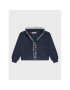 Tommy Hilfiger Cardigan Branded Rib KG0KG06667 Bleumarin Regular Fit - Pled.ro