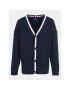 Tommy Hilfiger Cardigan Essential KB0KB08507 Bleumarin Regular Fit - Pled.ro