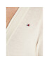 Tommy Hilfiger Cardigan WW0WW37015 Écru Regular Fit - Pled.ro