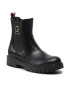 Tommy Hilfiger Cizme Chelsea Boot T3A5-32393-1355 S Negru - Pled.ro