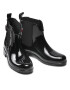 Tommy Hilfiger Cizme de cauciuc Hardware Rainboot FW0FW05968 Negru - Pled.ro