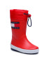 Tommy Hilfiger Cizme de cauciuc Rain Boot T3X6-30766-0047 M Roșu - Pled.ro