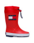 Tommy Hilfiger Cizme de cauciuc Rain Boot T3X6-30766-0047 M Roșu - Pled.ro