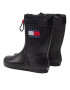 Tommy Hilfiger Cizme de cauciuc Rain Boot T3X6-30766-0047 S Negru - Pled.ro