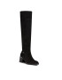 Tommy Hilfiger Cizme lungi muschetar Feminine Suede Overknee Boot FW0FW07667 Negru - Pled.ro