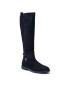 Tommy Hilfiger Cizme lungi riding Th Essentials Longboot FW0FW05992 Bleumarin - Pled.ro