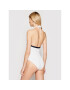 Tommy Hilfiger Costum de baie Halter UW0UW02711 Alb - Pled.ro