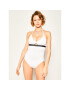 Tommy Hilfiger Costum de baie One-Piece UW0UW01425 Alb - Pled.ro