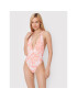 Tommy Hilfiger Costum de baie Plunge UW0UW03730 Roz - Pled.ro