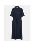 Tommy Hilfiger Curve Rochie tip cămașă WW0WW39270 Bleumarin Regular Fit - Pled.ro