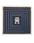 Tommy Hilfiger Eșarfă Monogram All Over Silk & Box AW0AW15807 Bleumarin - Pled.ro