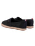 Tommy Hilfiger Espadrile Basic Tommy Flat Espadrille FW0FW04827 Negru - Pled.ro