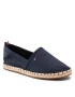 Tommy Hilfiger Espadrile Basic Tommy Flat Espadrille FW0FW06497 Bleumarin - Pled.ro