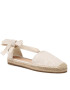 Tommy Hilfiger Espadrile Closed Toe Espadrille Monogram W FW0FW07253 Écru - Pled.ro