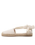 Tommy Hilfiger Espadrile Closed Toe Espadrille Monogram W FW0FW07253 Écru - Pled.ro