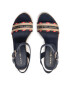 Tommy Hilfiger Espadrile Corporate Webbing High Wedge FW0FW06295 Bleumarin - Pled.ro