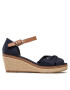 Tommy Hilfiger Espadrile Elba 40D FW0FW00906 Bleumarin - Pled.ro