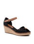 Tommy Hilfiger Espadrile Elba 40D FW0FW00906 Negru - Pled.ro