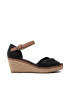 Tommy Hilfiger Espadrile Elba 40D FW0FW00906 Negru - Pled.ro