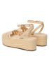 Tommy Hilfiger Espadrile Essenital Flatform Sandal FW0FW07161 Galben - Pled.ro