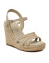 Tommy Hilfiger Espadrile Essential Basic Wedge Sandal FW0FW07220 Bej - Pled.ro