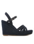 Tommy Hilfiger Espadrile Essential Basic Wedge Sandal FW0FW07220 Bleumarin - Pled.ro